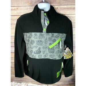 Killer Acid Fleece Jacket Black Size Medium – ‑Streetwear  “Buzz Off”